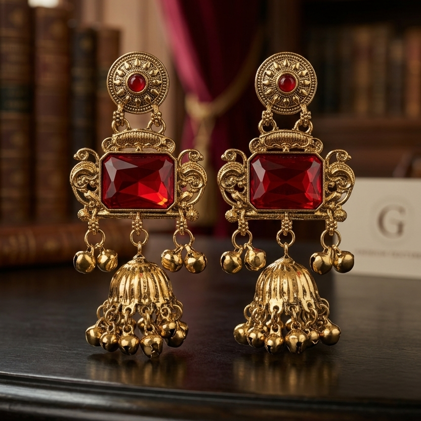Mehr-e-Kashmir Earrings