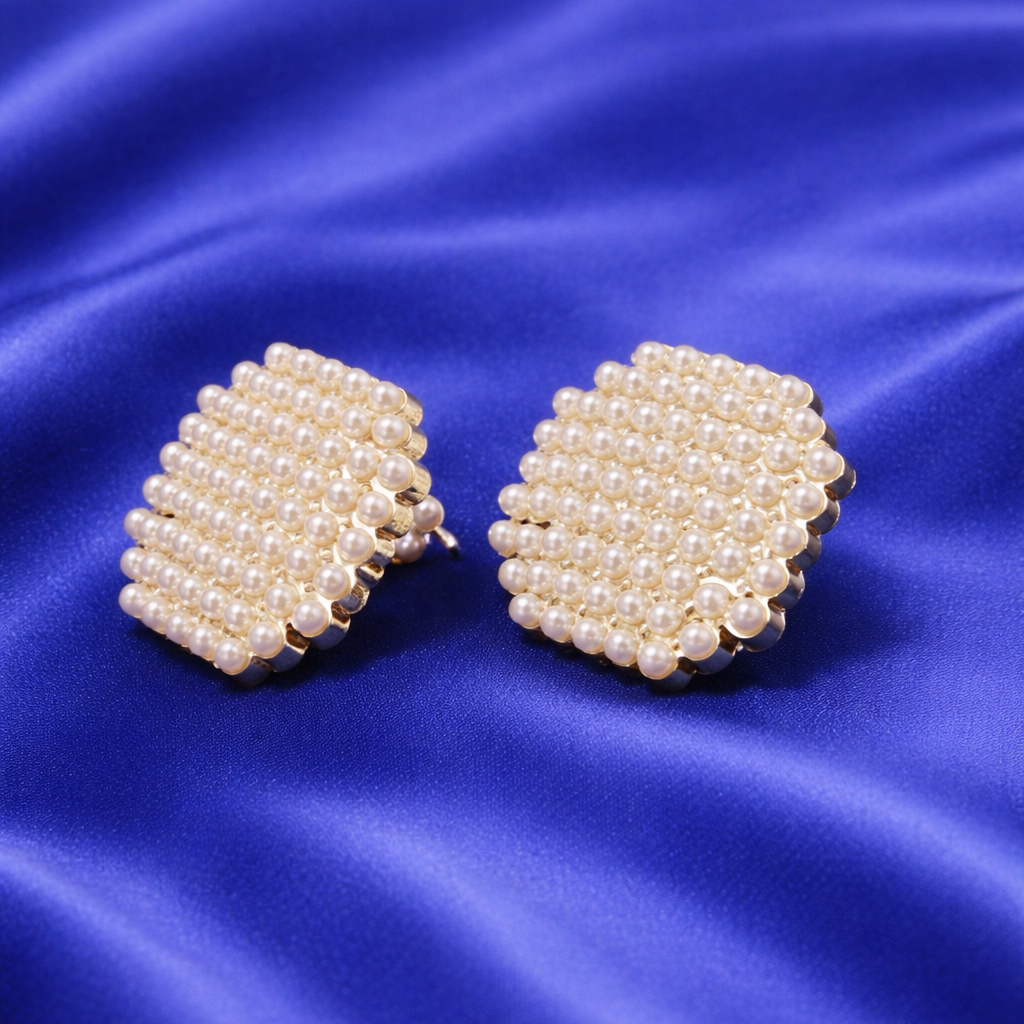 Pearl Stud Earrings