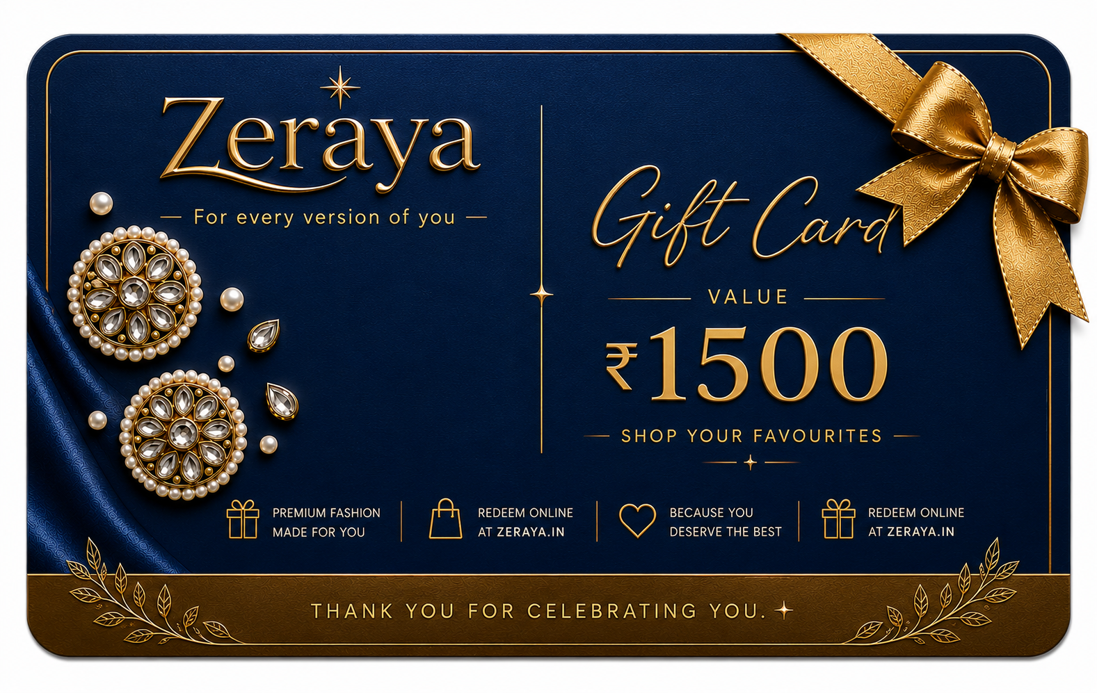 Zeraya 1500 Digital Gift Card