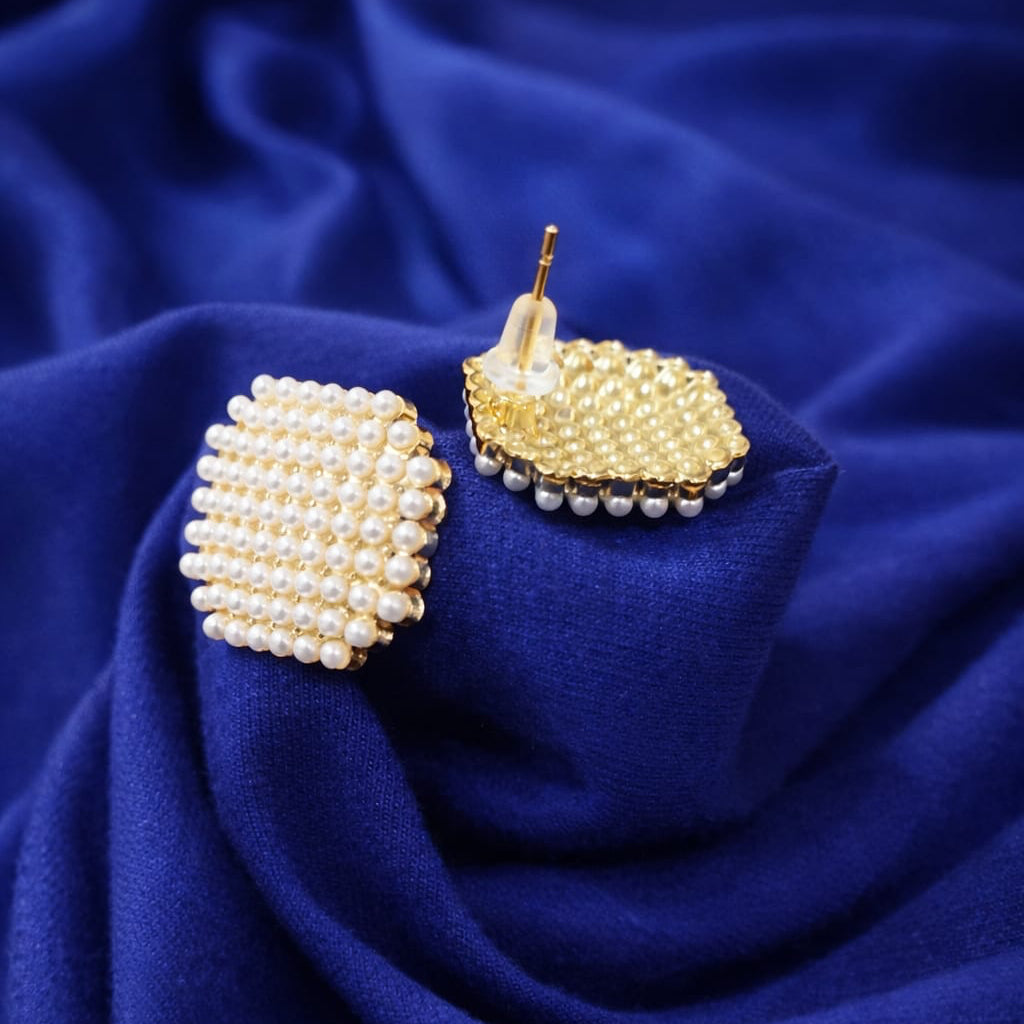 Pearl Stud Earrings