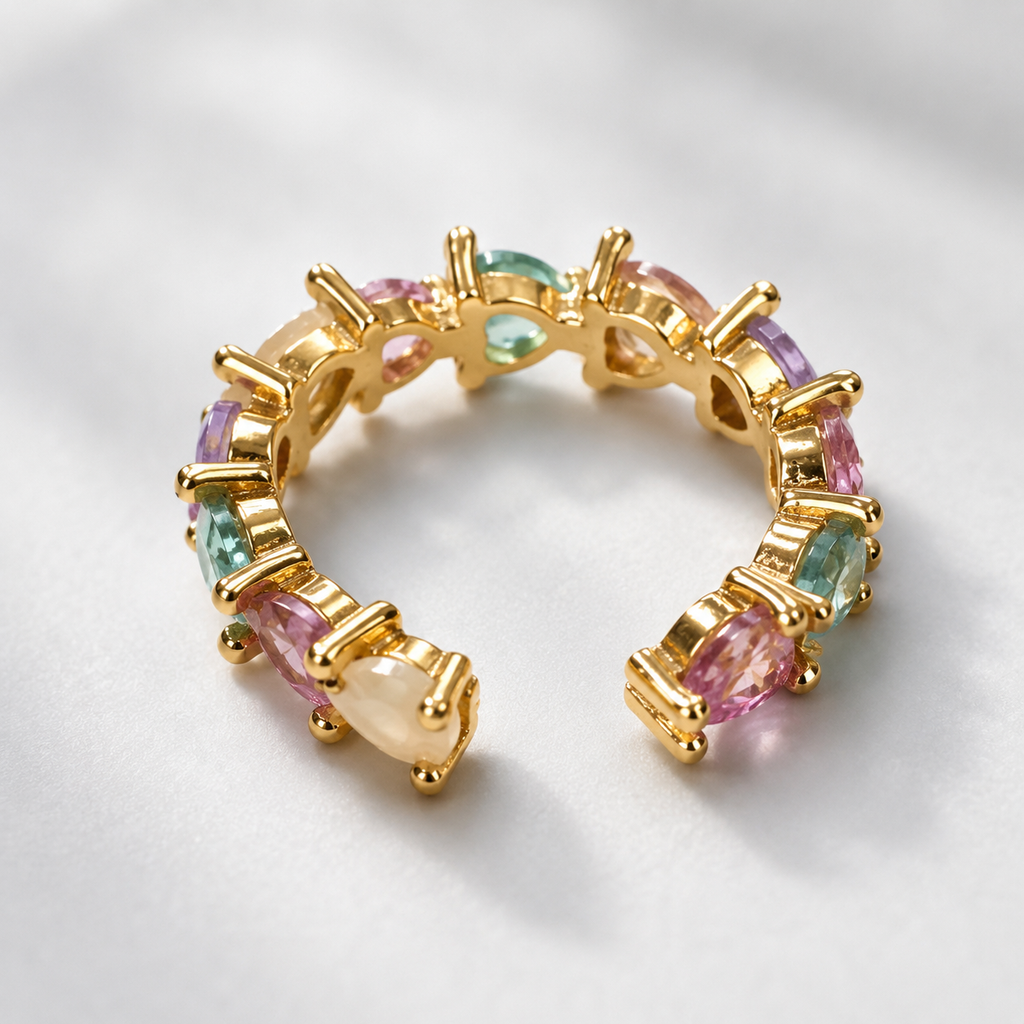 Pastel Aurora Ring [Free Size]