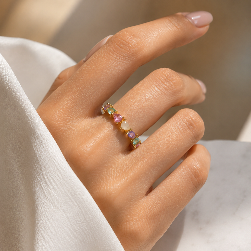 Pastel Aurora Ring [Free Size]