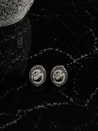 Swan Stud Earrings