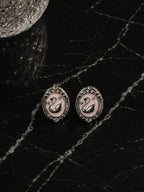 Swan Stud Earrings