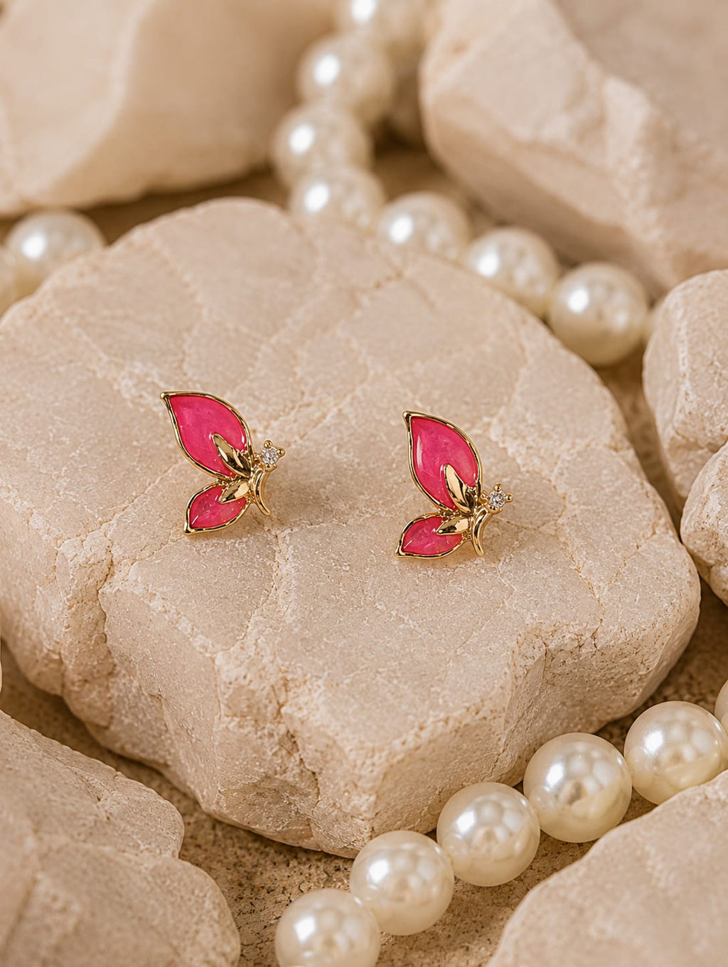 Moonwing Stud Earrings