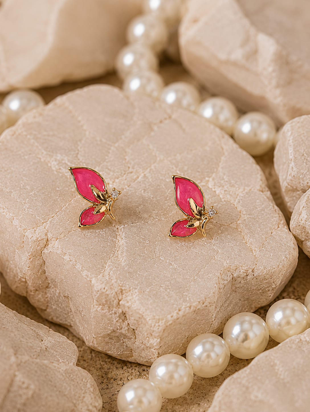 Moonwing Stud Earrings