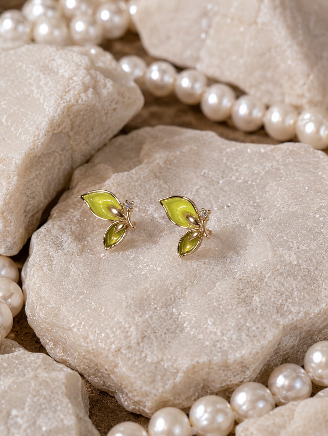 Moonwing Stud Earrings