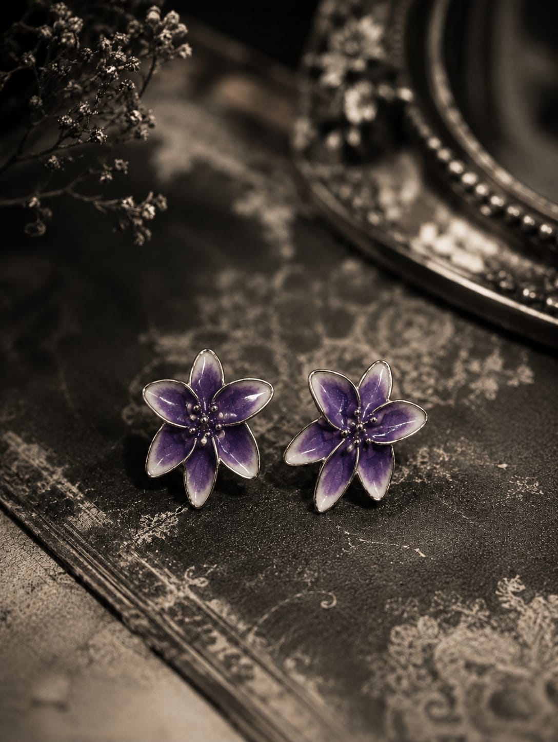 Floral Spark Earrings