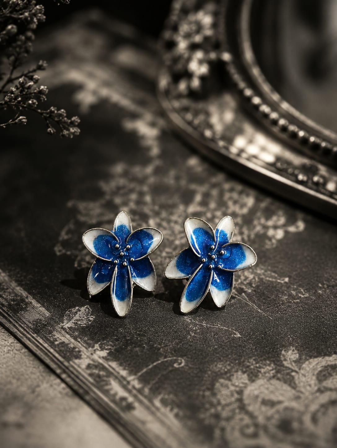 Floral Spark Earrings