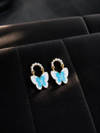 Grace Wing Drop Earrings