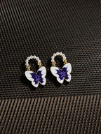 Grace Wing Drop Earrings