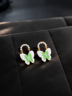 Grace Wing Drop Earrings