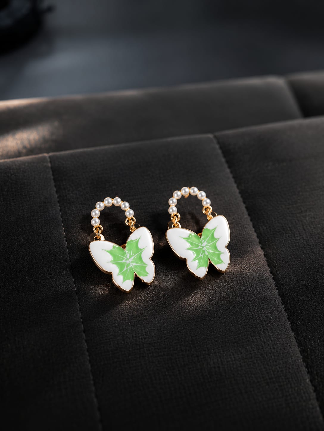 Grace Wing Drop Earrings