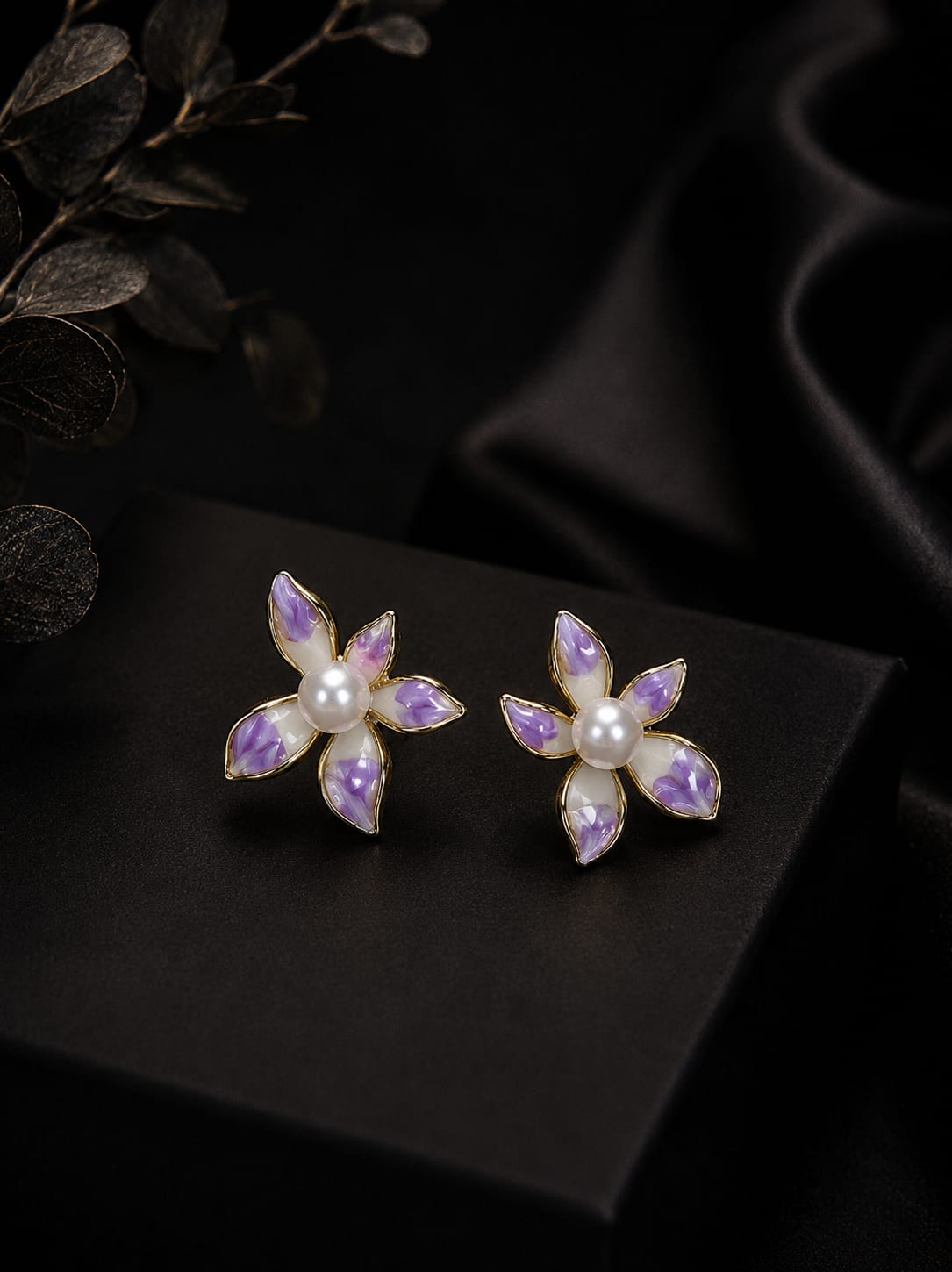 Azure Stud Earrings