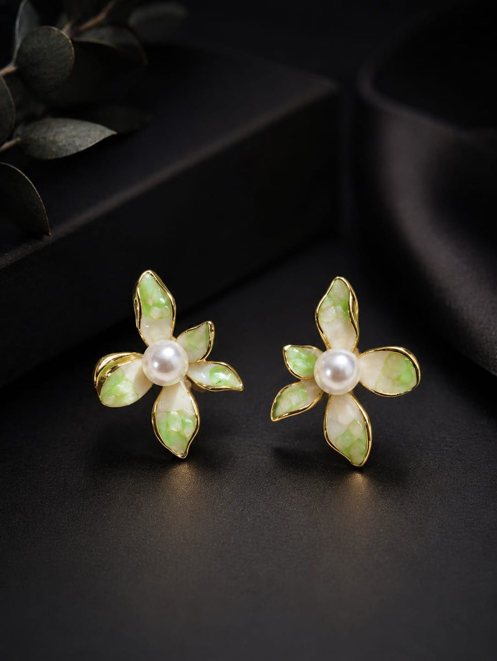 Azure Stud Earrings