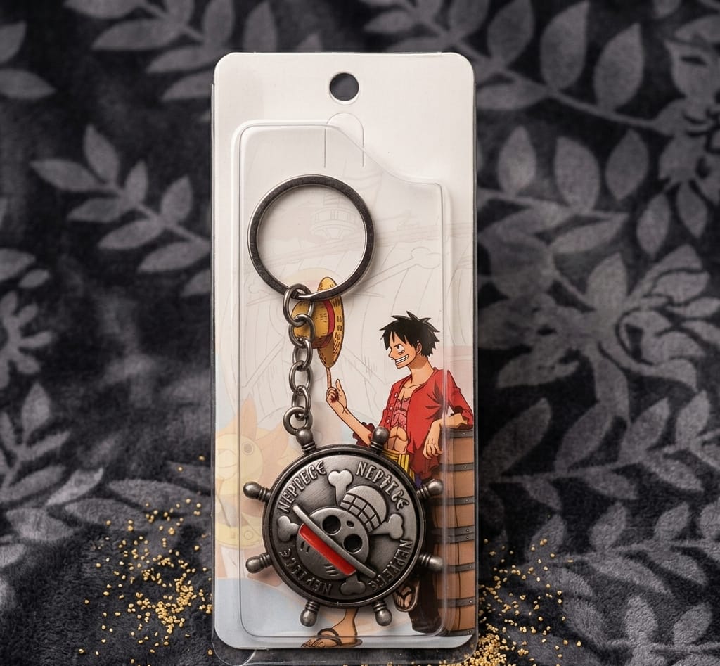 Pirate Crest Keychain