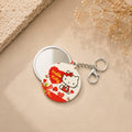 Kitty Mirror Keychain