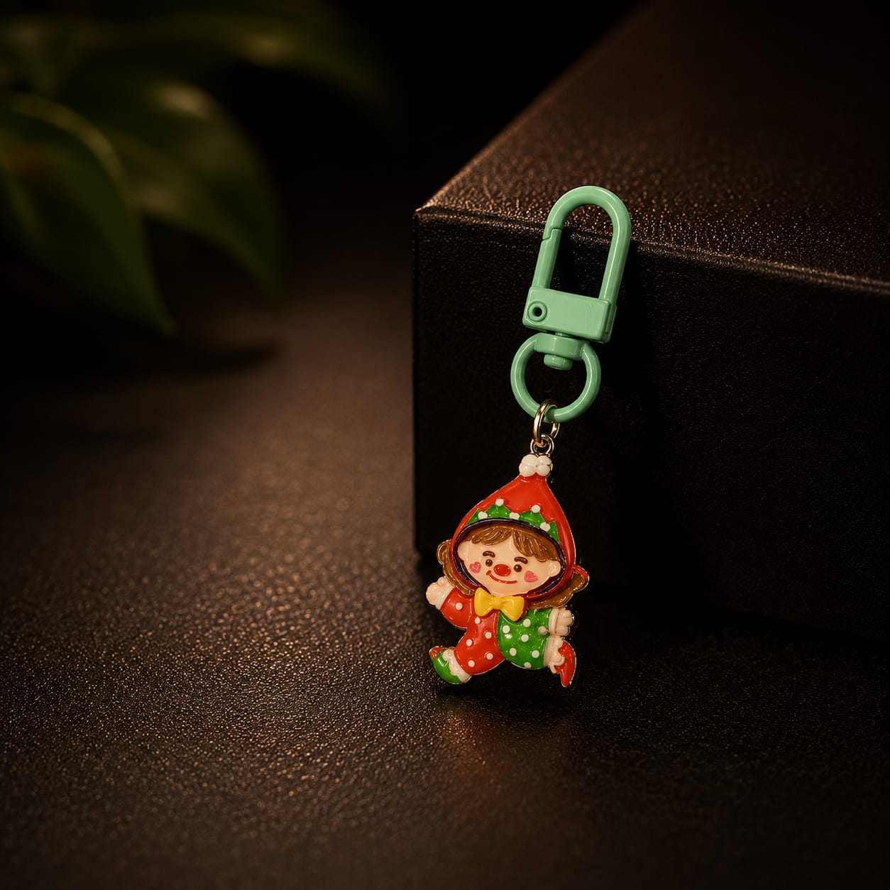 Merry Elf Keychain