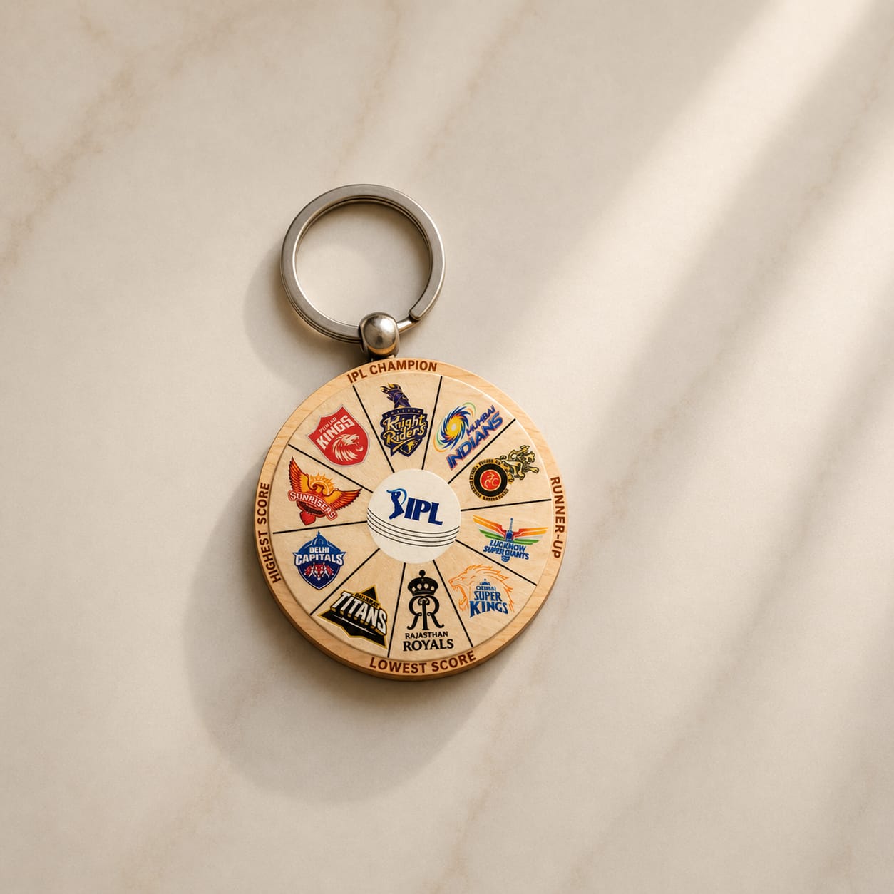 Stadium Spinner Keychain