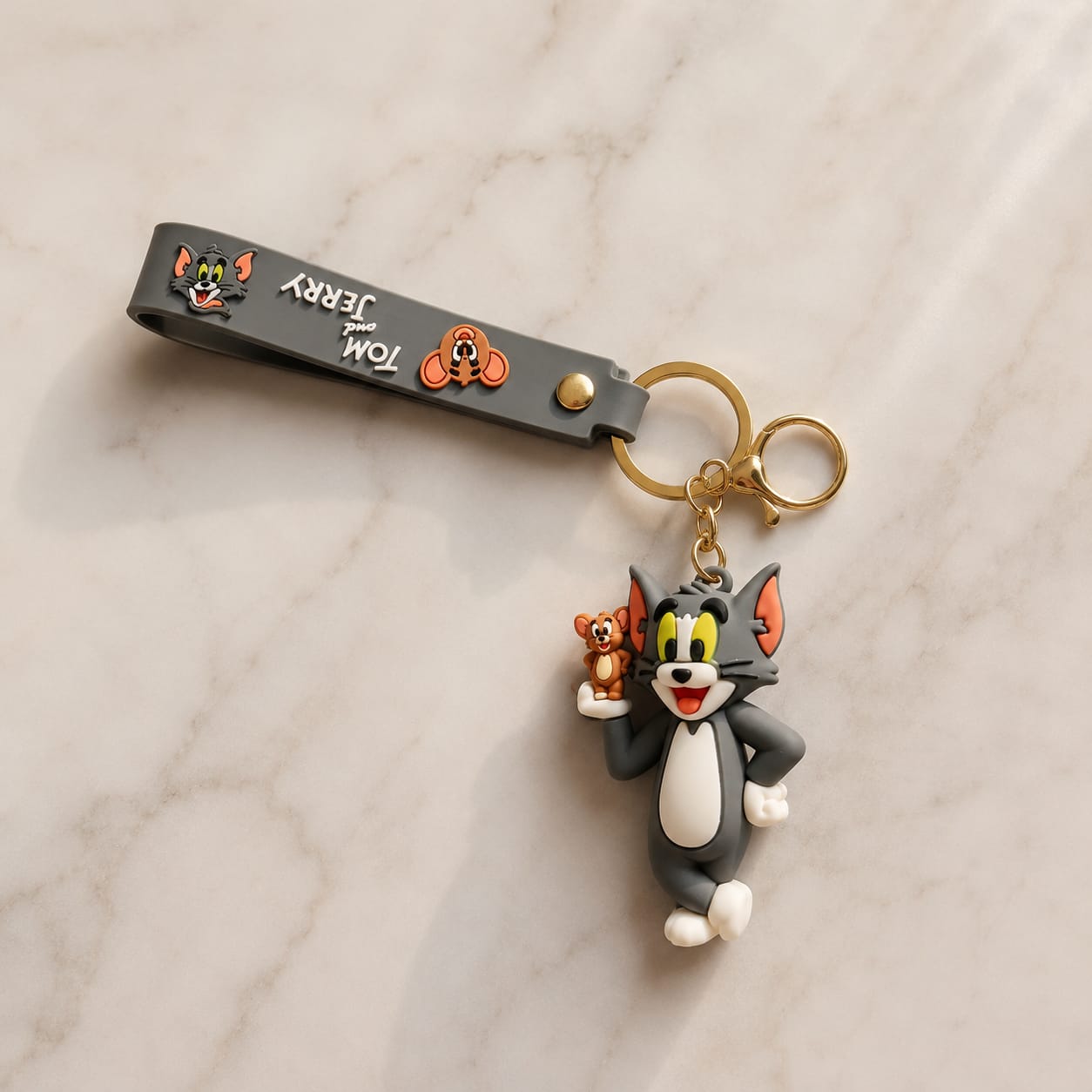 Tom & Jerry Keychain