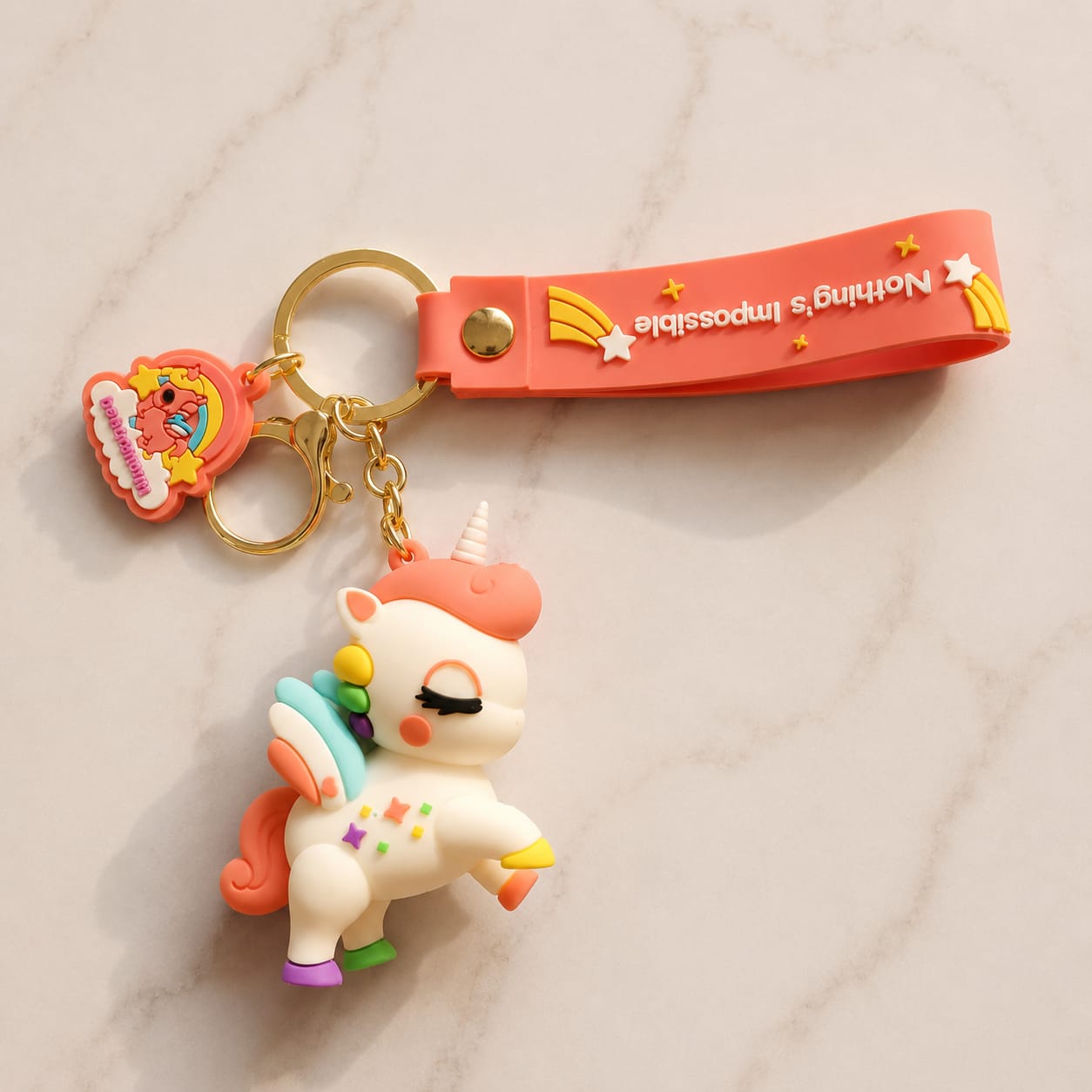 Unicorn Keychain