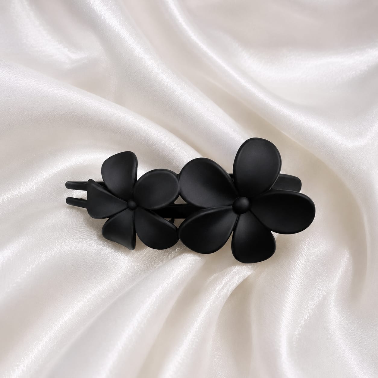 Twin Floral Hair Claw