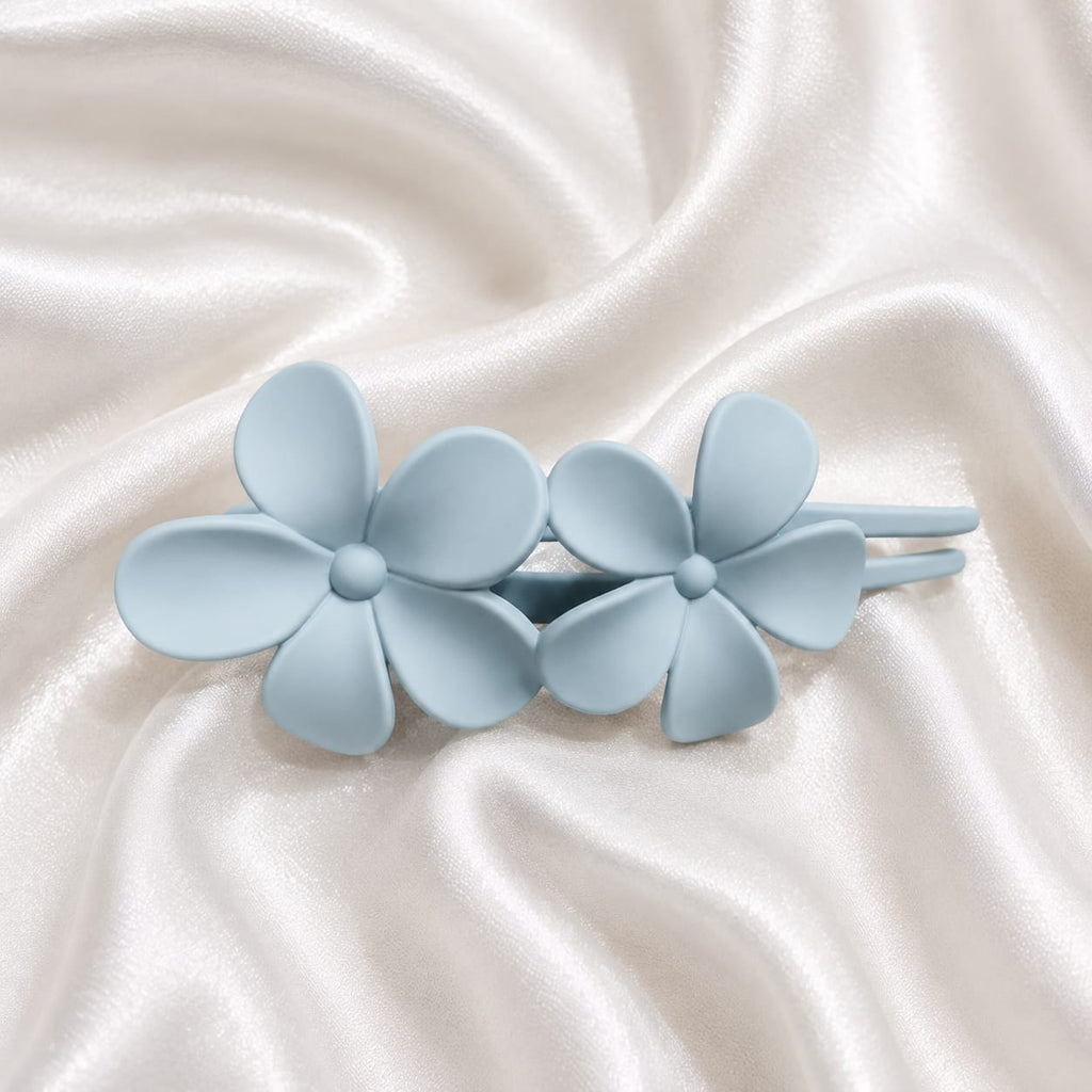 Twin Floral Hair Claw