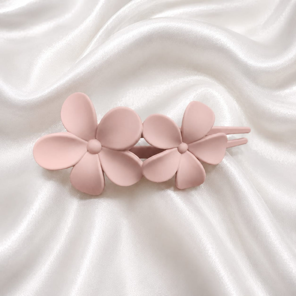 Twin Floral Hair Claw