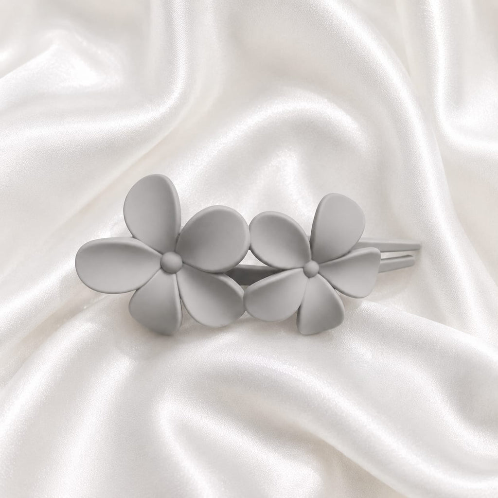 Twin Floral Hair Claw