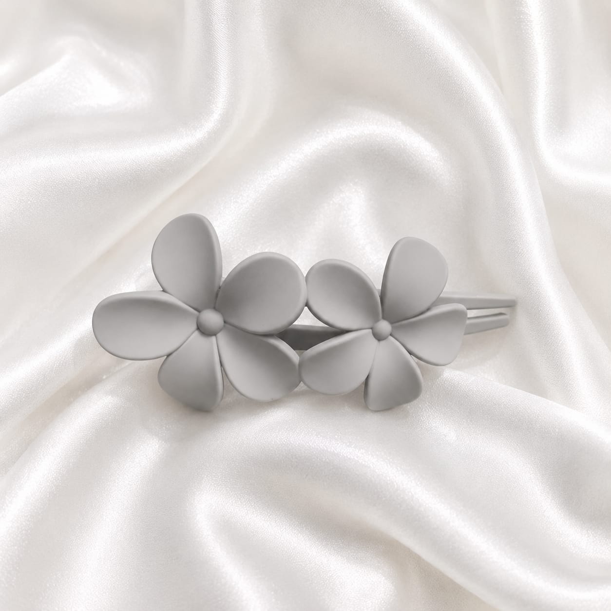 Twin Floral Hair Claw