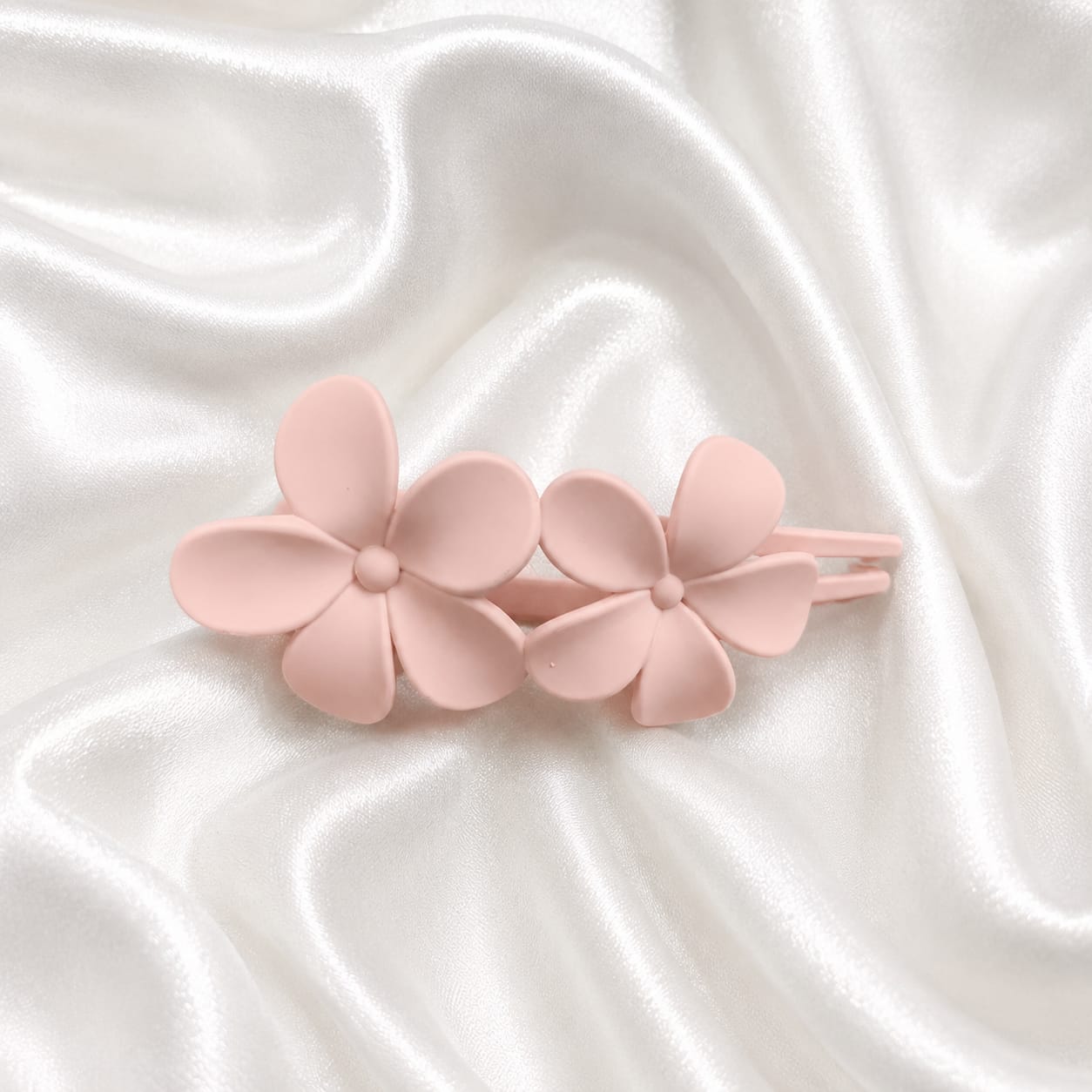 Twin Floral Hair Claw