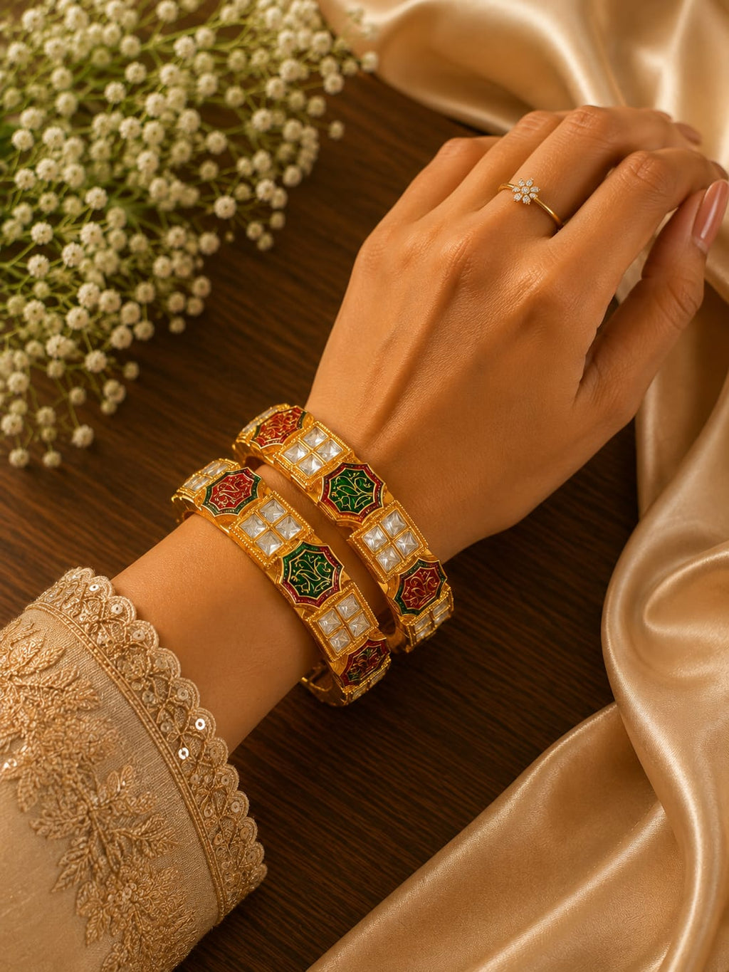 Rajwadi Noor Bangles