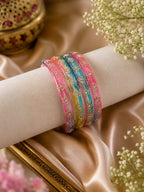 Blush Aura Bangles