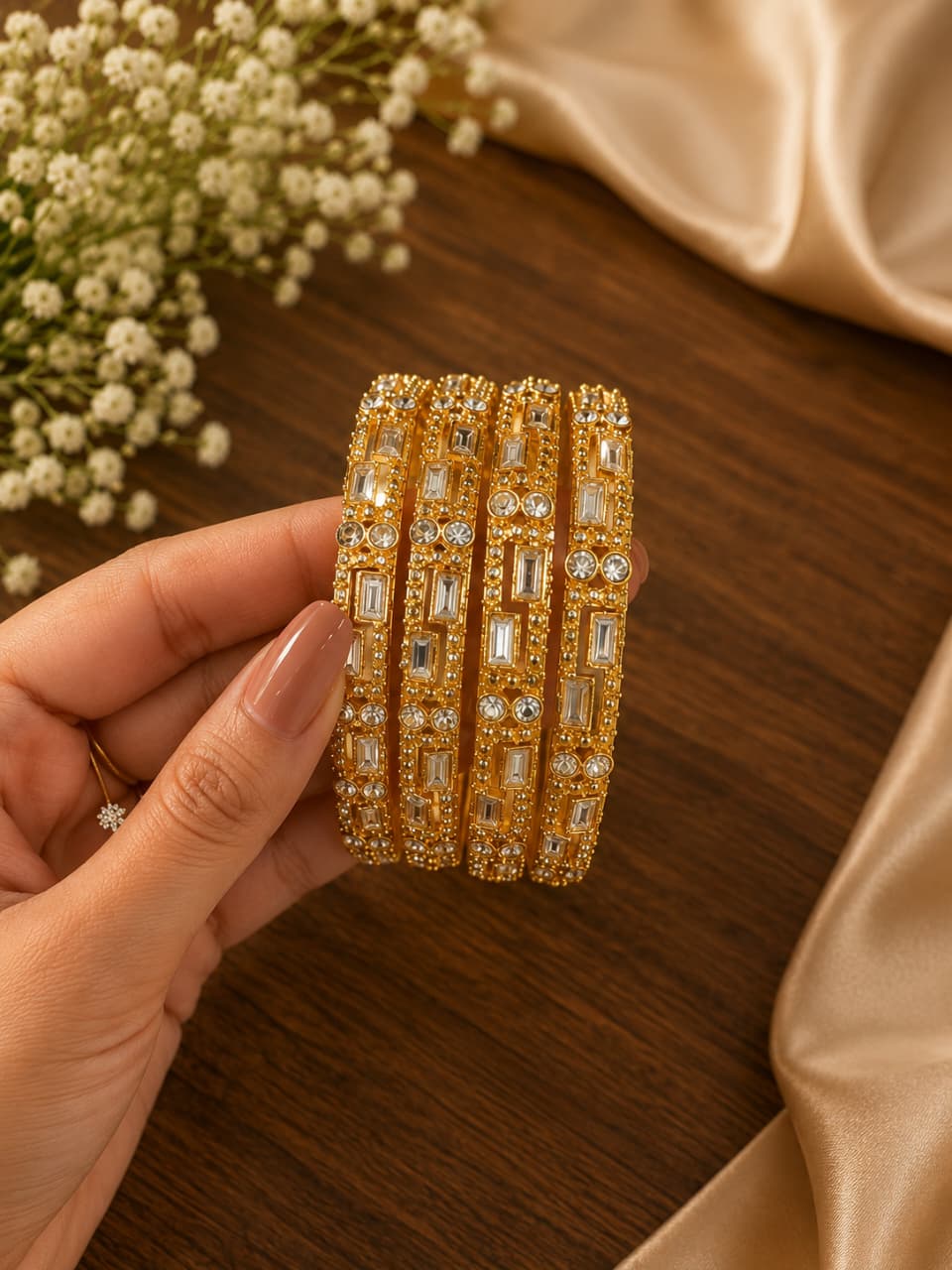 Imperial Kundan Bangles
