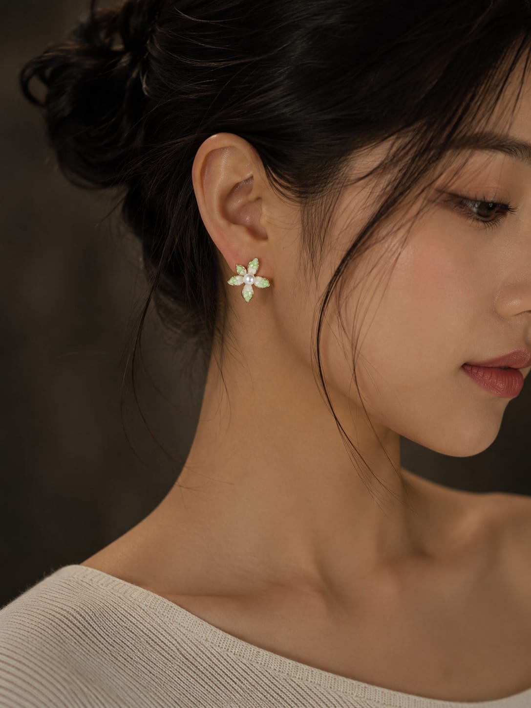 Azure Stud Earrings