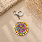 Mandala Mirror Keychain
