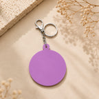 Smiley Mirror Keychain