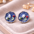 Garden Frame Studs Earrings