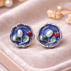 Garden Frame Studs Earrings