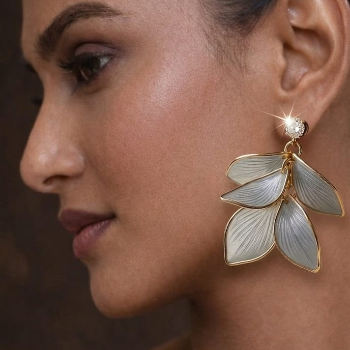 Luna Petals Drops Earrings