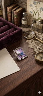 Garden Frame Studs Earrings