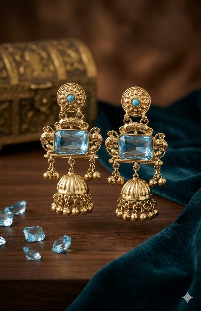 Mehr-e-Kashmir Earrings