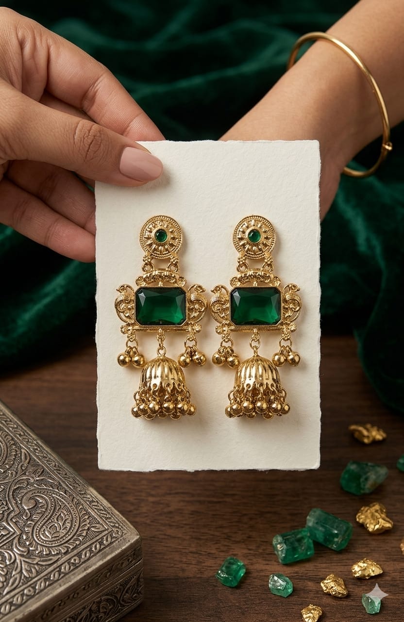 Mehr-e-Kashmir Earrings