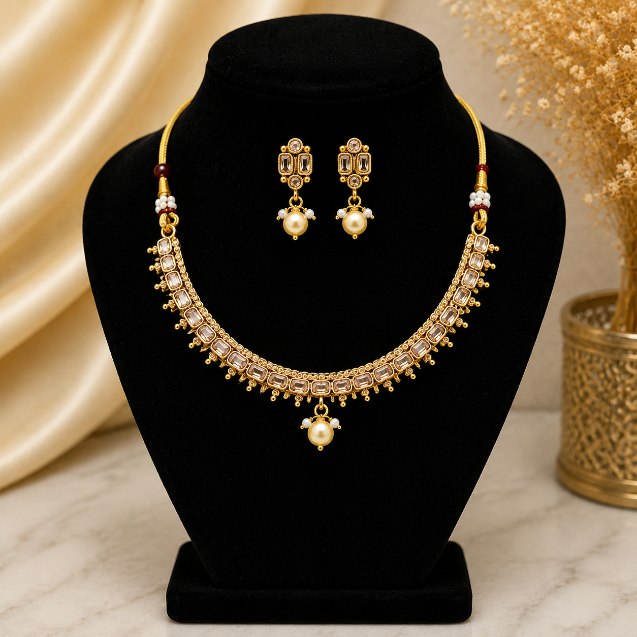Golden Mist Choker Set