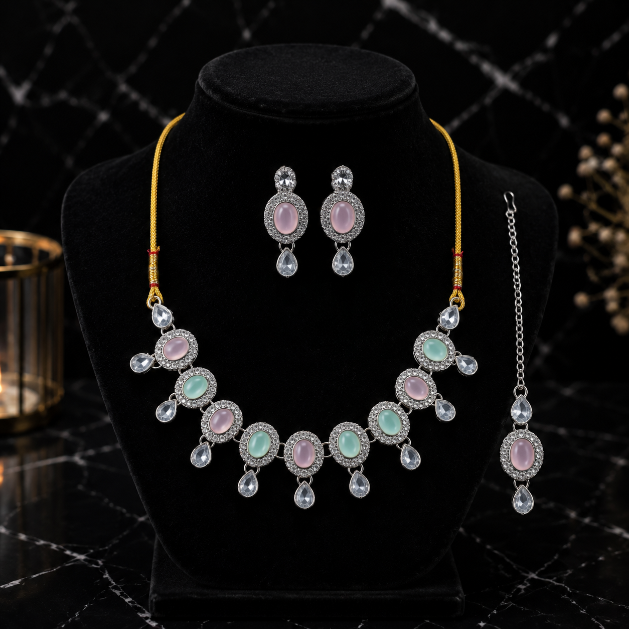 Pastel Dew Choker Set
