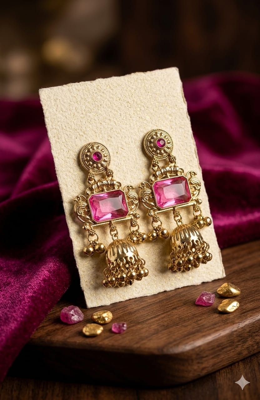 Mehr-e-Kashmir Earrings