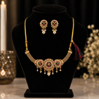Royal Rosette Choker Set